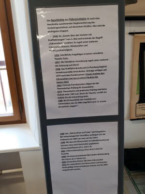 Fahrschulausstellung